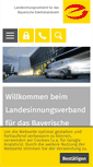 Mobile Screenshot of elektroverband-bayern.de